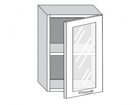 1.50.3 Шкаф настенный (h=720) на 500мм с 1-ой стекл. дверцей в Реж - rezh.magazinmebel.ru | фото