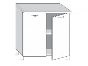 2.80.2 Шкаф-стол на 800мм с 2-мя дверцами в Реж - rezh.magazinmebel.ru | фото