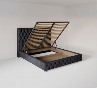 Кровать Версаль 1.4 м с подъемным механизмом в Реж - rezh.magazinmebel.ru | фото - изображение 5