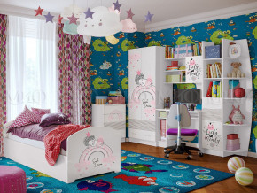 Детская комната Юниор-2 Принцесса 1 в Реж - rezh.magazinmebel.ru | фото