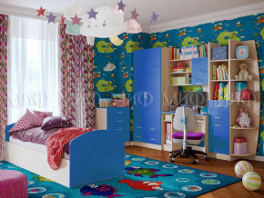 Детская комната Юниор-2 Синий в Реж - rezh.magazinmebel.ru | фото