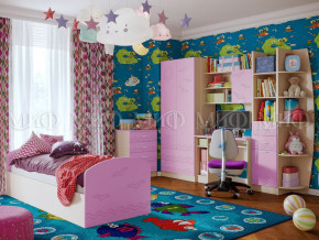 Детская комната Юниор-2 Сиреневый в Реж - rezh.magazinmebel.ru | фото
