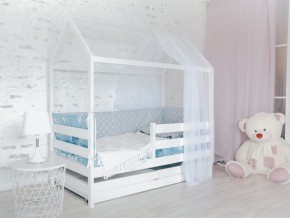 Детская кровать Домик Эко с ящиками белый в Реж - rezh.magazinmebel.ru | фото - изображение 2