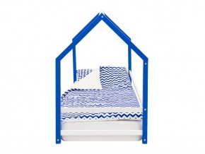 Детская кровать-домик Монтессори Svogen сине-белый в Реж - rezh.magazinmebel.ru | фото - изображение 5
