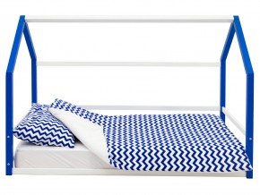 Детская кровать-домик Монтессори Svogen сине-белый в Реж - rezh.magazinmebel.ru | фото - изображение 7