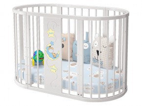 Детская кроватка белая Эстель в Реж - rezh.magazinmebel.ru | фото