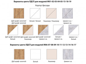 Детская Осло Дуб крафт золотой-Цемент светлый ручка брусок в Реж - rezh.magazinmebel.ru | фото - изображение 2