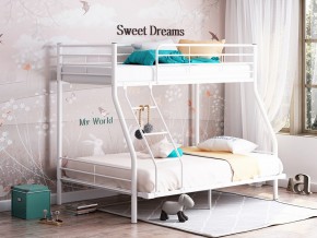 Двухъярусная кровать Гранада-2 140 белая в Реж - rezh.magazinmebel.ru | фото