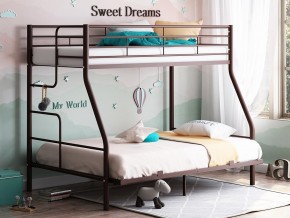 Двухъярусная кровать Гранада-3 140 коричневый в Реж - rezh.magazinmebel.ru | фото