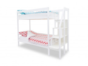 Двухъярусная кровать Svogen белый в Реж - rezh.magazinmebel.ru | фото - изображение 1