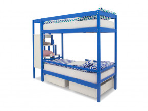 Двухъярусная кровать Svogen с ящиками синий в Реж - rezh.magazinmebel.ru | фото - изображение 5