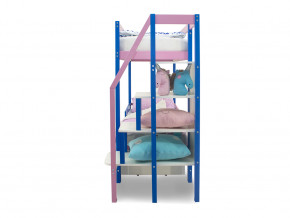 Двухъярусная кровать Svogen с ящиками синий-лаванда в Реж - rezh.magazinmebel.ru | фото - изображение 3