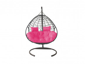Кокон Для двоих с ротангом розовая подушка в Реж - rezh.magazinmebel.ru | фото - изображение 1