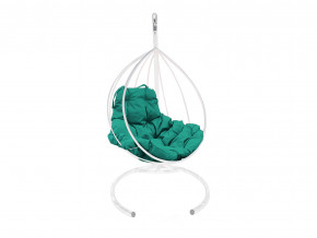Кокон Капля без ротанга зелёная подушка в Реж - rezh.magazinmebel.ru | фото