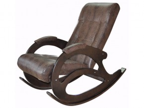 Кресло-качалка К 5/1 коричневый крокодил в Реж - rezh.magazinmebel.ru | фото - изображение 1