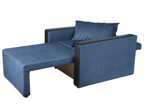 Кресло-кровать Милена с подлокотниками велюр синий в Реж - rezh.magazinmebel.ru | фото - изображение 2