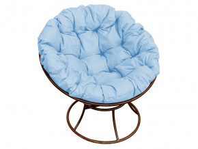 Кресло Папасан без ротанга голубая подушка в Реж - rezh.magazinmebel.ru | фото - изображение 1
