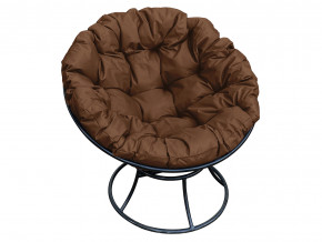 Кресло Папасан без ротанга коричневая подушка в Реж - rezh.magazinmebel.ru | фото
