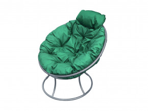 Кресло Папасан мини без ротанга зелёная подушка в Реж - rezh.magazinmebel.ru | фото