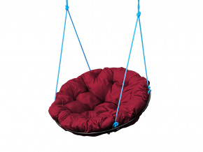 Кресло Папасан подвесное бордовая подушка в Реж - rezh.magazinmebel.ru | фото
