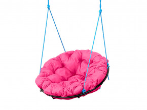 Кресло Папасан подвесное розовая подушка в Реж - rezh.magazinmebel.ru | фото