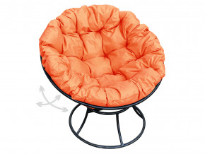 Кресло Папасан пружинка без ротанга оранжевая подушка в Реж - rezh.magazinmebel.ru | фото - изображение 1