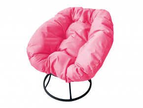 Кресло Пончик без ротанга розовая подушка в Реж - rezh.magazinmebel.ru | фото - изображение 1