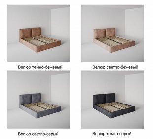 Кровать Флоренция 1.2 м с ортопедическим основанием в Реж - rezh.magazinmebel.ru | фото - изображение 6