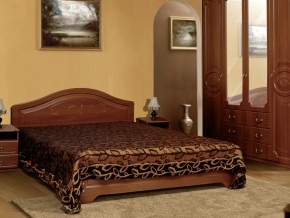 Кровать 1800 Ивушка 5 темная в Реж - rezh.magazinmebel.ru | фото - изображение 1