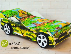 Кровать детская машина Хаки в Реж - rezh.magazinmebel.ru | фото - изображение 2