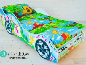Кровать детская машинка Принцесса в Реж - rezh.magazinmebel.ru | фото - изображение 1