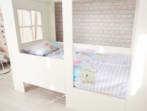Кровать детская Теремок без ящика белая в Реж - rezh.magazinmebel.ru | фото - изображение 2