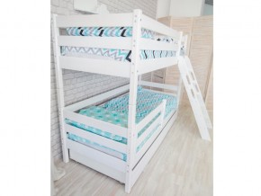 Кровать двухъярусная Сонечка с наклонной лестницей и ящиками в Реж - rezh.magazinmebel.ru | фото - изображение 3