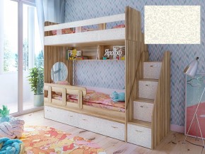 Кровать двухъярусная Юниор 1 с фасадом для рисования феритейл в Реж - rezh.magazinmebel.ru | фото