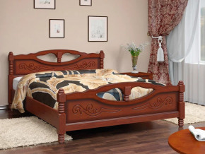 Кровать Елена-4 1200 Орех в Реж - rezh.magazinmebel.ru | фото - изображение 1