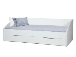 Кровать Фея-3 симметричная 2000х900 белый в Реж - rezh.magazinmebel.ru | фото - изображение 1