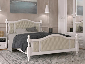 Кровать Жасмин 1400 Белый античный в Реж - rezh.magazinmebel.ru | фото