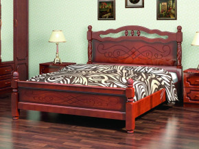 Кровать Карина-15 1600 Орех в Реж - rezh.magazinmebel.ru | фото - изображение 1