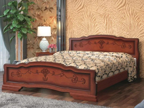 Кровать Карина-6 1600 Орех в Реж - rezh.magazinmebel.ru | фото - изображение 1