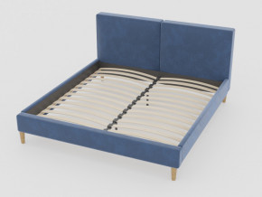 Кровать Линси 1200 синий в Реж - rezh.magazinmebel.ru | фото - изображение 1