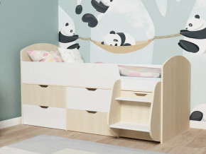 Кровать Малыш-7 Дуб-Белое дерево в Реж - rezh.magazinmebel.ru | фото - изображение 1