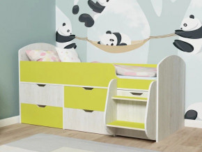 Кровать Малыш-7 Винтербер-Лайм в Реж - rezh.magazinmebel.ru | фото - изображение 1
