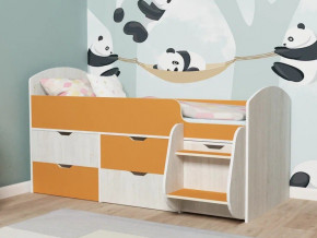 Кровать Малыш-7 Винтербер-Оранжевый в Реж - rezh.magazinmebel.ru | фото
