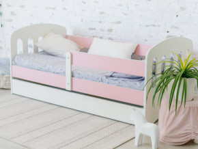 Кровать Малыш с ящиком розовый в Реж - rezh.magazinmebel.ru | фото