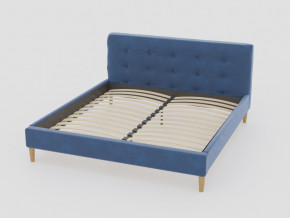 Кровать Пайли 1600 синий в Реж - rezh.magazinmebel.ru | фото - изображение 1