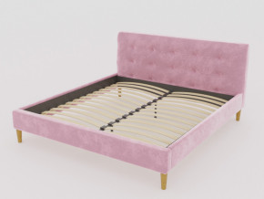 Кровать Пайли 1800 розовый в Реж - rezh.magazinmebel.ru | фото