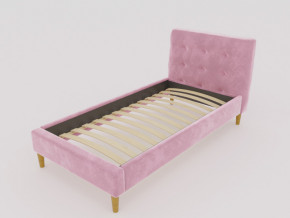 Кровать Пайли 900 розовый в Реж - rezh.magazinmebel.ru | фото