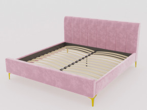 Кровать Рошаль 1200 розовый в Реж - rezh.magazinmebel.ru | фото