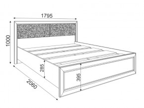 Кровать с настилом 1600 Саванна М05 в Реж - rezh.magazinmebel.ru | фото - изображение 2