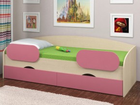 Кровать Соня 2 дуб молочный-розовый в Реж - rezh.magazinmebel.ru | фото - изображение 2